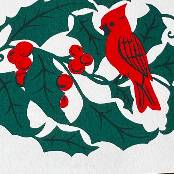 Vtg Crockett Collection Vermont Christmas Postcards 25 Cards Hand Silk Screened - Picture 4 of 7